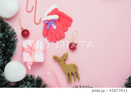 Merry Christmas decorations & Happy new year. 45877611