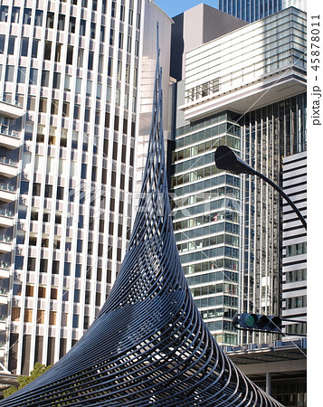 モニュメント 名駅 名古屋駅前ロータリー モニュメント 名駅 名古屋駅前ロータリー 45878011