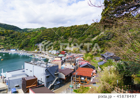 [東京都] 伊豆大島の波浮港 45878497