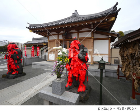 赤紙不動尊（赤紙仁王）阿像 東覚寺　東京北区 45879057