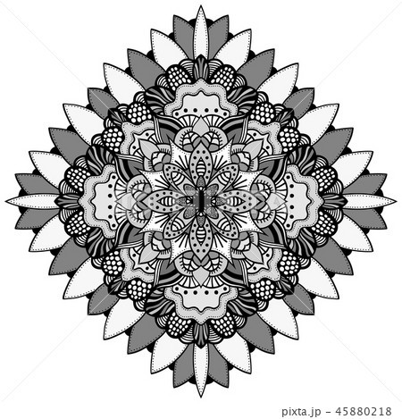 Mandala Ethnic Ornament 45880218