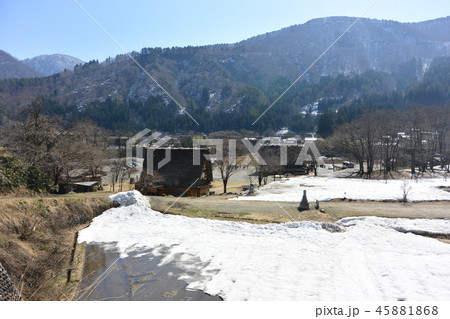 日本の原風景「白川郷」 日本の原風景「白川郷」 45881868