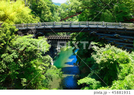 新猿橋より猿橋を望む 45881931