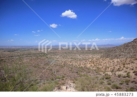 フェニックス（アメリカ合衆国アリゾナ州）の風景・サウス マウンテン パーク  45883273