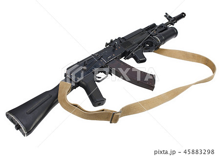 AK 74M assault rifle with grenade launcher  45883298
