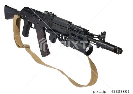 AK 74M assault rifle with grenade launcher  45883301