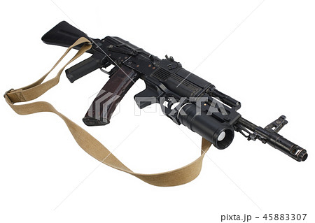 AK 74M assault rifle with grenade launcher AK 74M assault rifle with grenade launcher 45883307