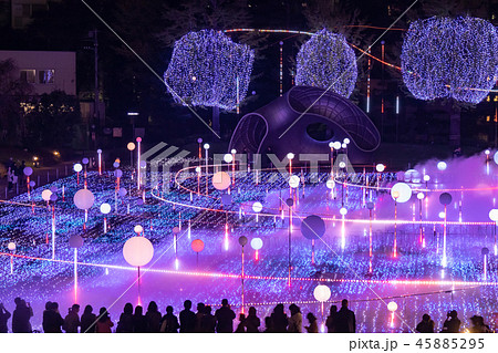 クリスマスイルミネーション　東京ミッドタウン　スターライトガーデン2018 45885295