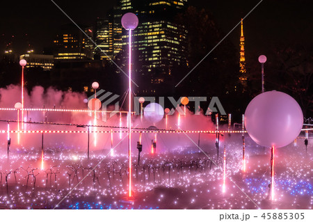 クリスマスイルミネーション　東京ミッドタウン　スターライトガーデン2018 45885305