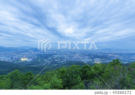 光州市 風景 都市 45886272