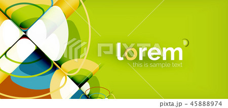 Circle abstract background 45888974