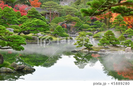 由志園の秋 紅葉狩り 由志園の秋 紅葉狩り 45889280