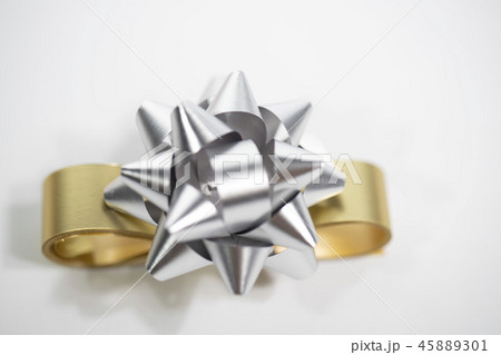 colorful ribbons bows on the white background colorful ribbons bows on the white background 45889301