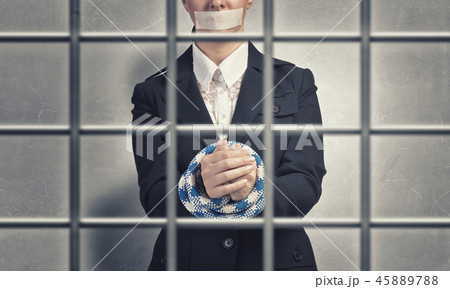 Woman prisoned in ward 45889788