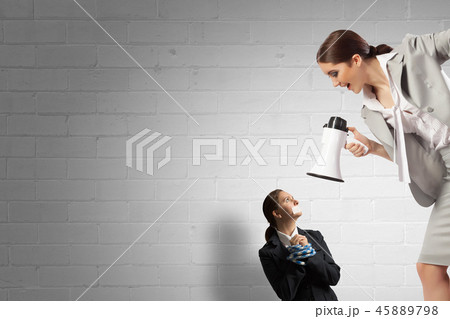 Not a word she dare to say 45889798