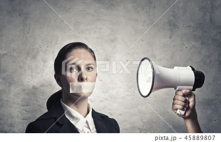 Not a word she will say 45889807