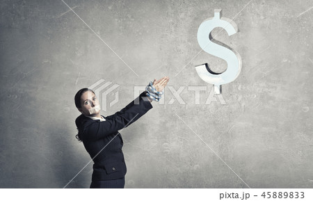 Not a word she can say 45889833