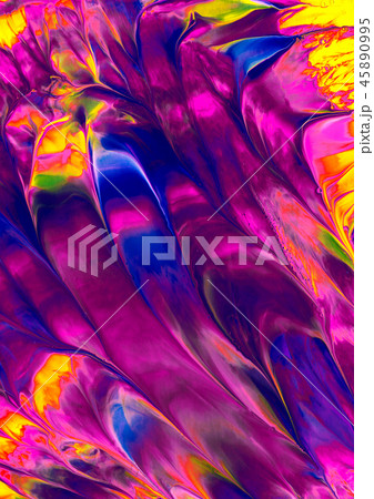 Mixed purple, yellow ink brush design background Mixed purple, yellow ink brush design background 45890995