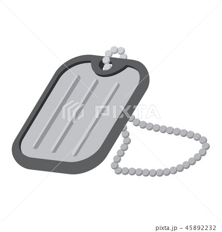 Military badge cartoon icon Military badge cartoon icon 45892232