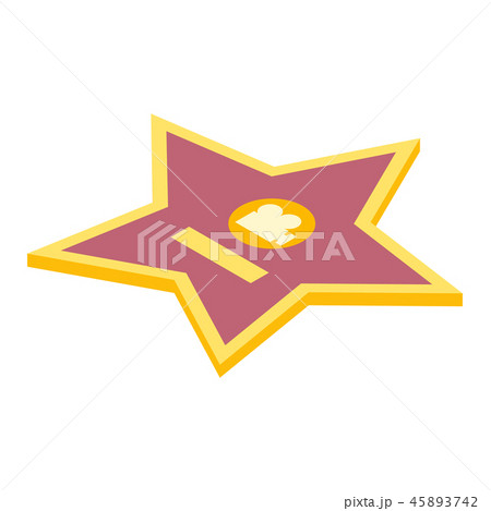 Movie star isometric 3d icon 45893742