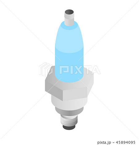 Car spark plug icon 45894095