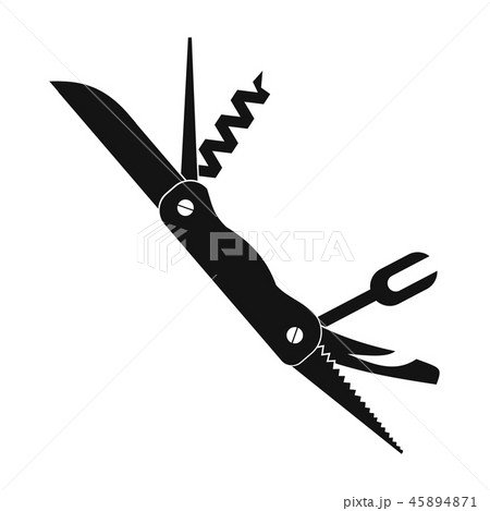 Pocket knife with lots of tools Pocket knife with lots of tools 45894871