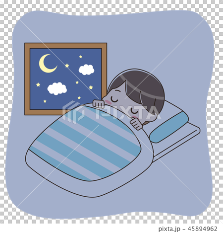 睡前的男孩 45894962