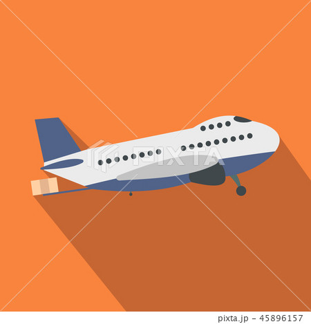 Passenger airplane flat  45896157