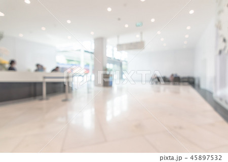 Business office lobby reception blur background 45897532