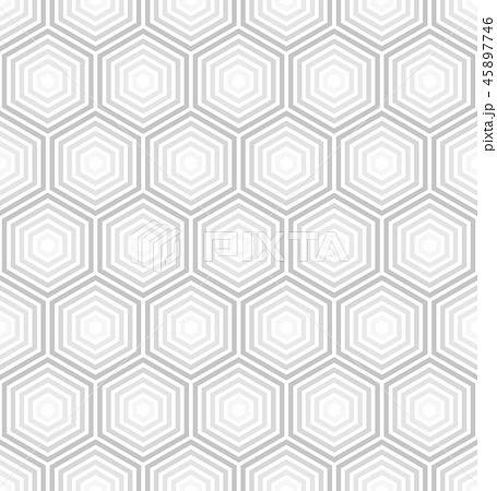 Seamless Abstract Pattern With Hexagons 45897746