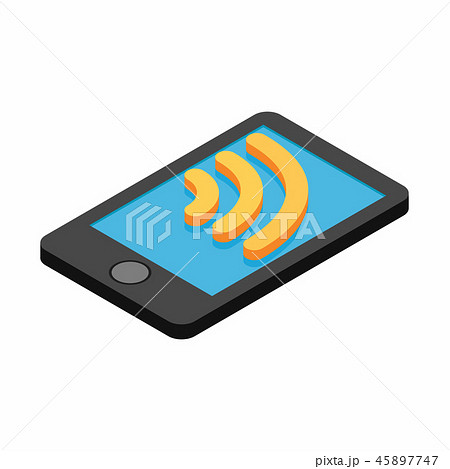 Wi-fi Internet connection on a smartphone 45897747