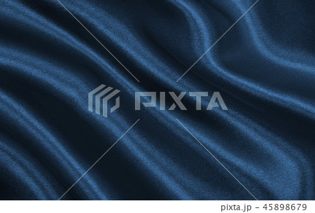 Smooth elegant blue silk or satin luxury cloth 45898679