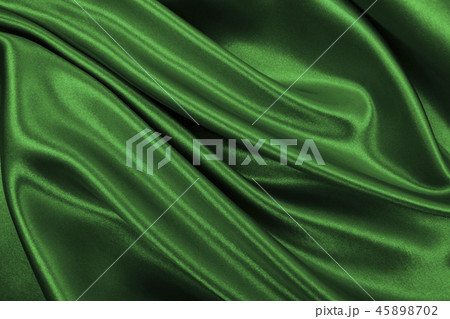Smooth elegant green silk or satin luxury cloth Smooth elegant green silk or satin luxury cloth 45898702
