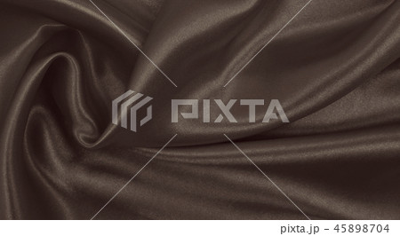 Smooth elegant brown silk or satin texture Smooth elegant brown silk or satin texture 45898704