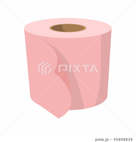 Toilet paper cartoon icon 45898839