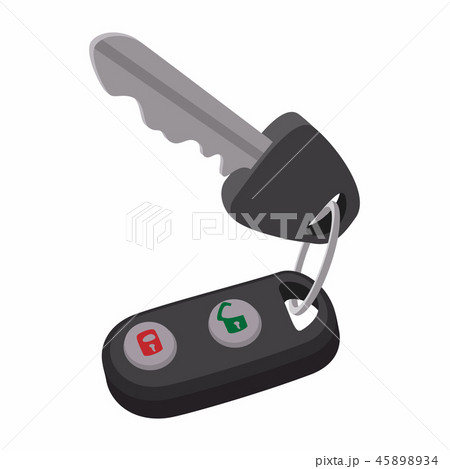Auto key with remote control のイラスト素材 [45898934] - PIXTA