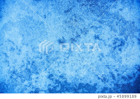 Blue Ice Texture Background with Crystal Surface 45899189