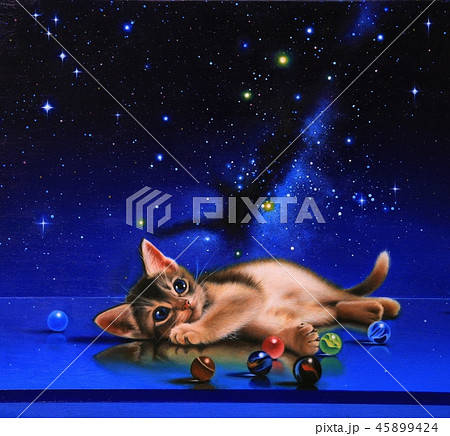 星を数えてのイラスト素材 [45899424] - PIXTA