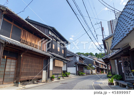 兵庫県たつの市　室津の町並み 45899997
