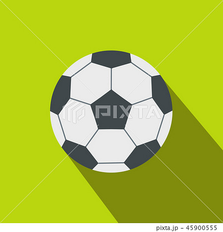 Flat soccer outlet ball