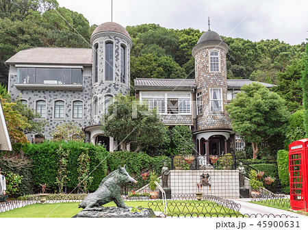 神戸北野異人館街 うろこの家の写真素材 [45900631] - PIXTA