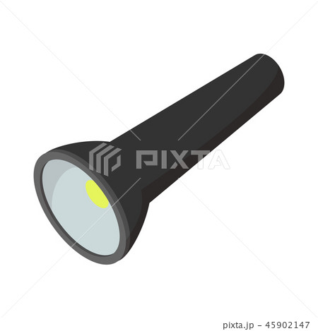 Flashlight cartoon icon 45902147