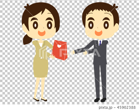 Office employee Valentine 45902388