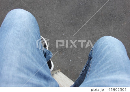 足　一人称視点 45902505