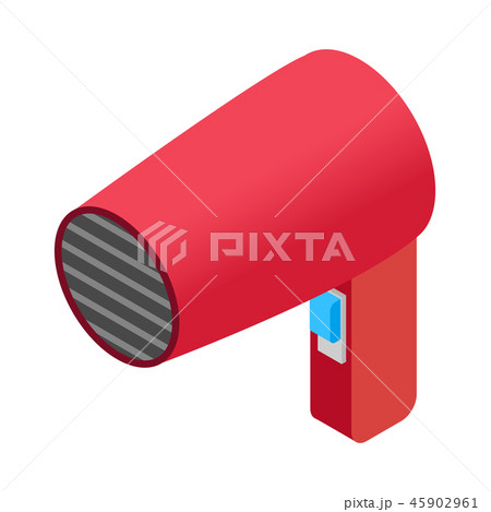 Hairdryer isometric 3d icon Hairdryer isometric 3d icon 45902961