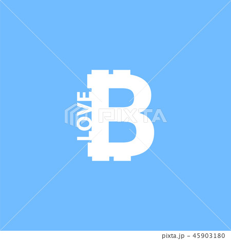 I love bitcoin vector iconのイラスト素材 [45903180] - PIXTA