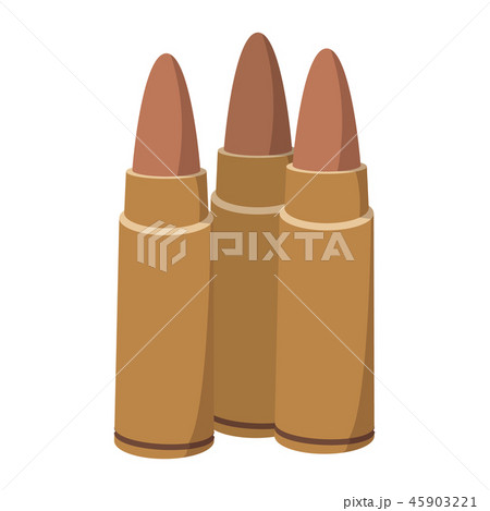 Three bullets cartoon icon 45903221