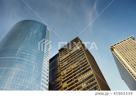 Wall of New York skyscrapers Wall of New York skyscrapers 45903339