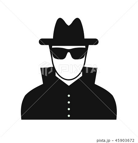 Man in black sunglasses and black hat Man in black sunglasses and black hat 45903672