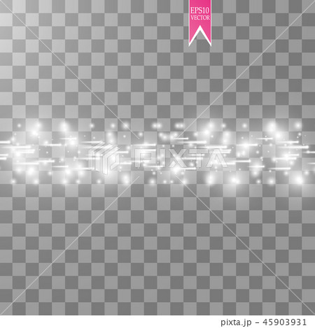 Vector white glitter wave abstract illustration. 45903931